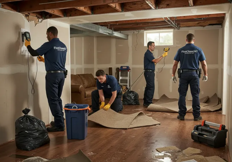Flood DamageMaterial Assessment and Debris Removal process in Shafter, CA